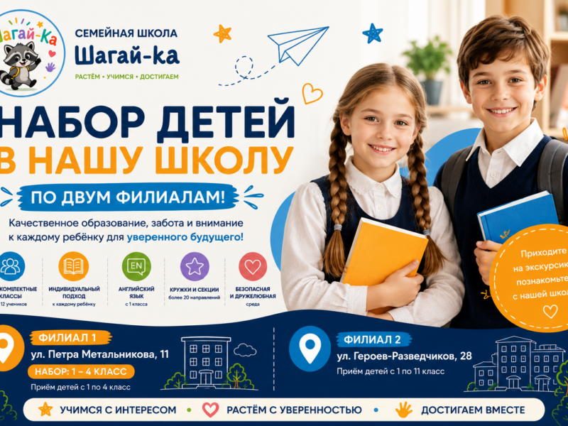 Набор на 2026/2027 учебный год